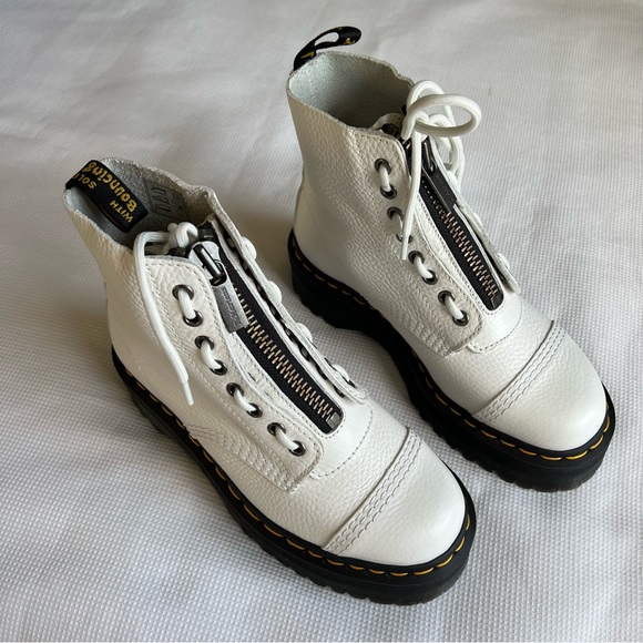 Dr. Martens Shoes - Dr. Martens Sinclair Leather Platform Boots